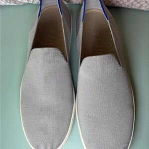 Rothy's Women's The Original Slip-On Sneaker Gray EUC